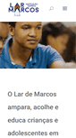 Mobile Screenshot of lardemarcos.org.br